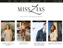 Tablet Screenshot of misszias.com